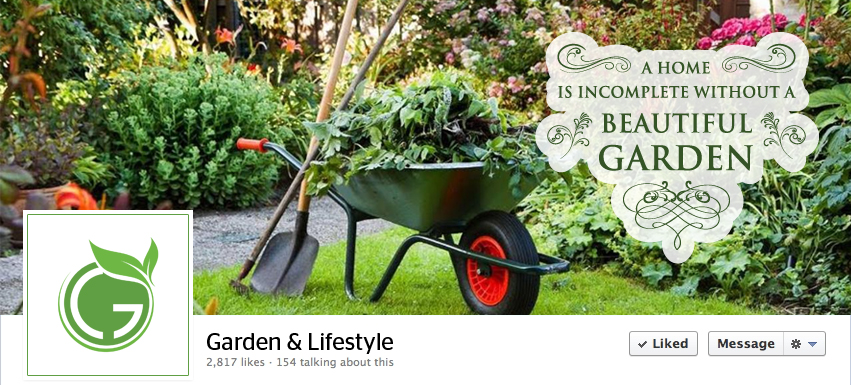 Facebook Design by Manoj Talsaniya for Garden and Lifestyle LLC | Design #8168738