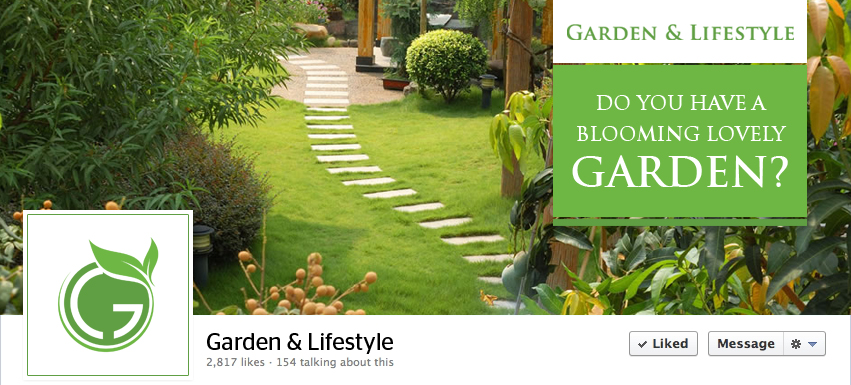 Design Facebook par Manoj Talsaniya pour Garden and Lifestyle LLC | Design #8168740