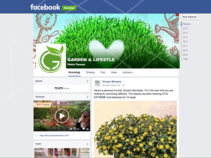 Design Facebook par Vicez pour Garden and Lifestyle LLC | Design : #8011530