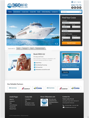 Web Design by pb for Freelance | Design: #2026001