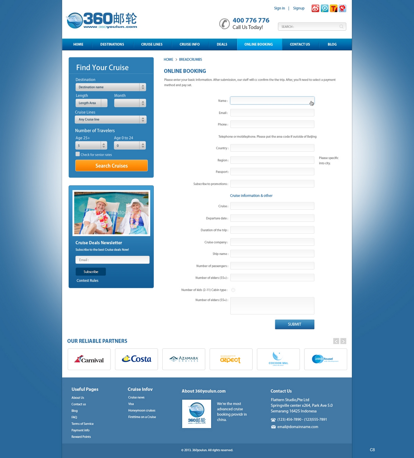 Web Design by pb for Freelance | Design #2181341