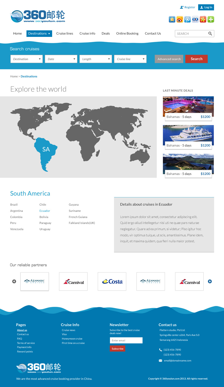 Web Design by Alex D for Freelance | Design #2097748