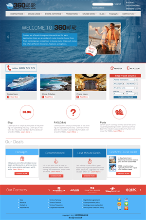 Web Design by Da Miracle for Freelance | Design: #2033636