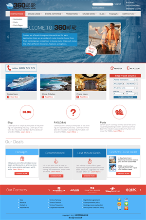 Web Design by Da Miracle for Freelance | Design: #2033655