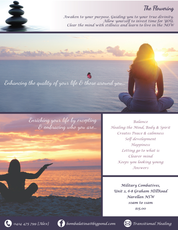 Flyer Design by Jun Kai for TRANSITIONAL HEALING | Design #1962749