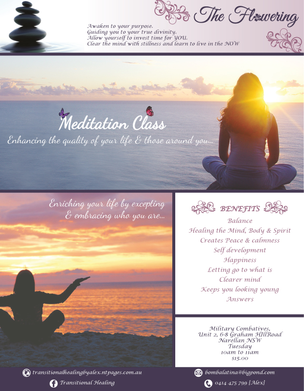 Flyer Design by Jun Kai for TRANSITIONAL HEALING | Design #1964771