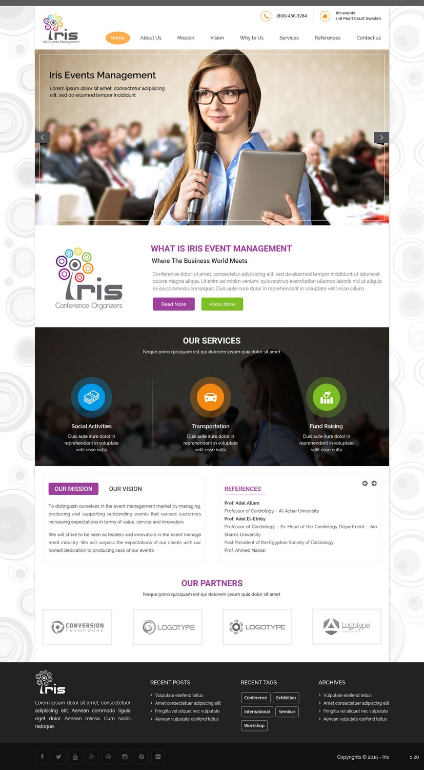 Web Design by pb for this project | Design #8165430