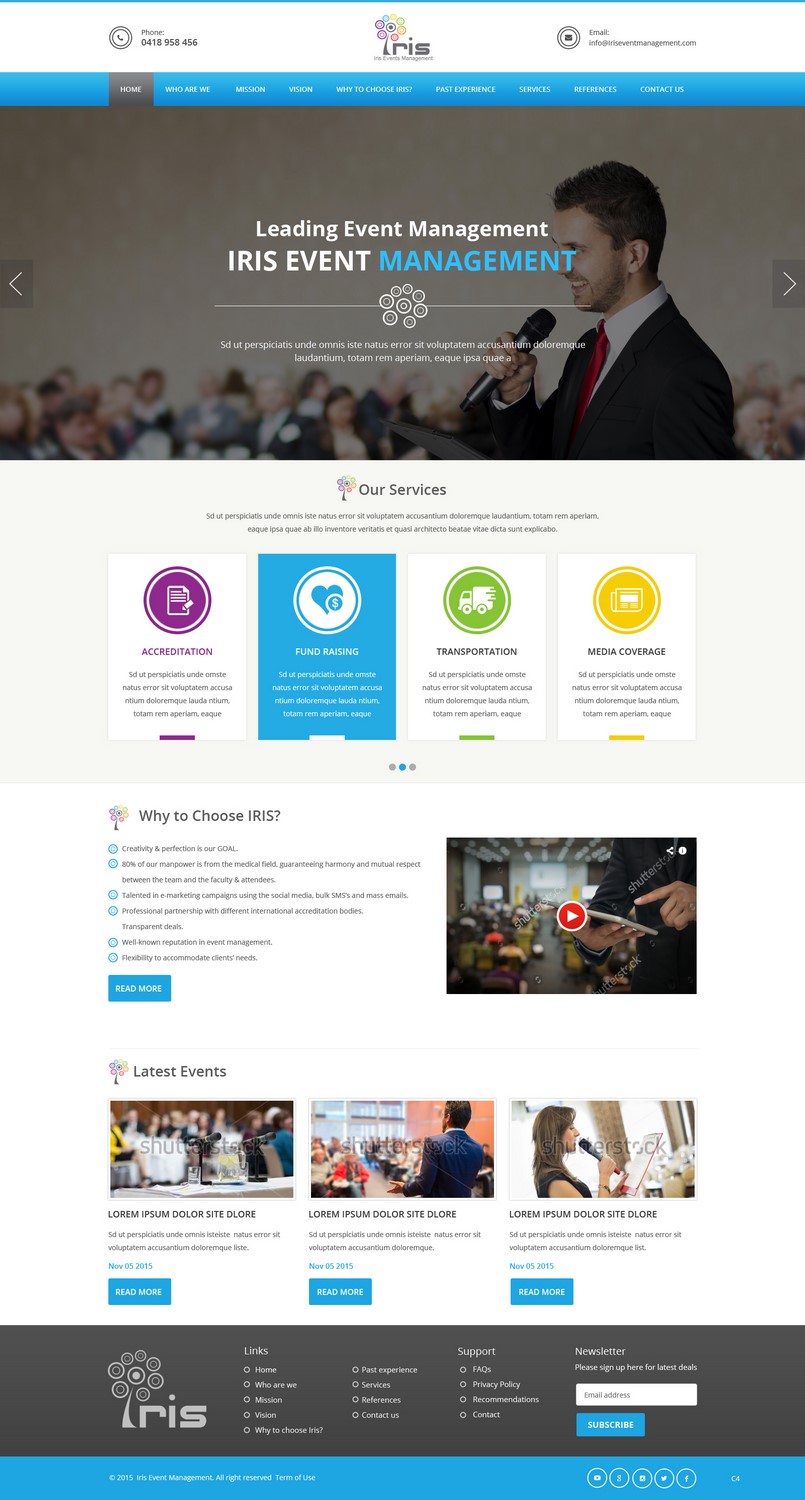 Web Design by pb for this project | Design #8165431