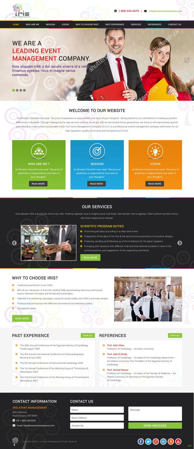 Web Design by pb for this project | Design #8212554