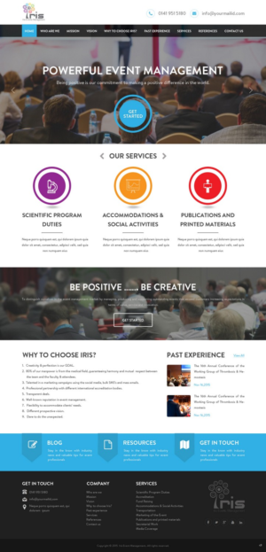 Web Design by pb for this project | Design: #8212560