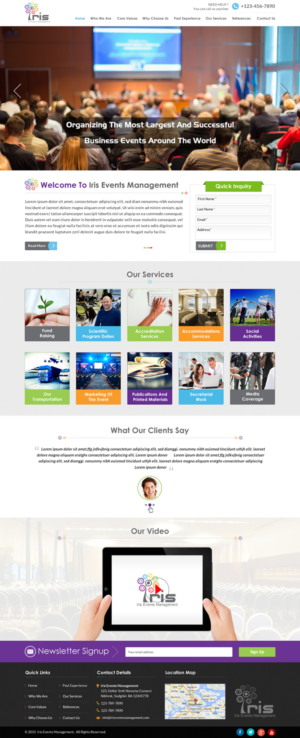 Web Design by Sbss for this project | Design: #8408611