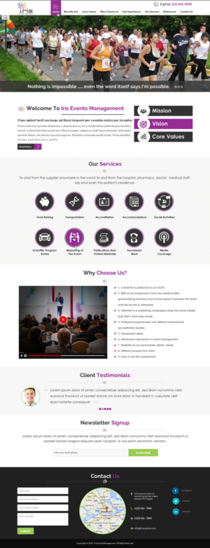Web Design by Sbss for this project | Design: #8408615