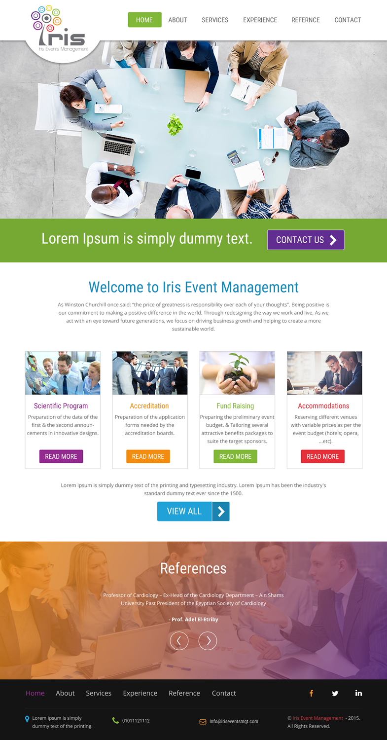 Diseño Web por rightway para este proyecto | Diseño #8211560