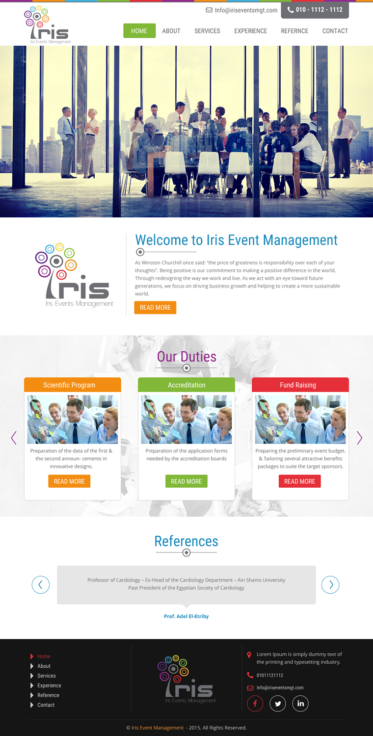 Web Design by rightway for this project | Design #8211571