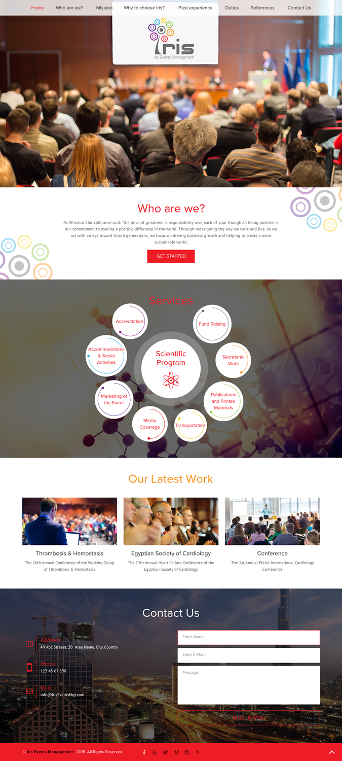 Web Design by rightway for this project | Design #8211581
