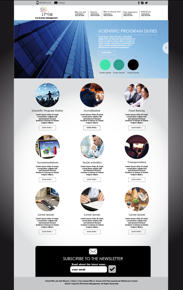 Diseño Web por wow factory para este proyecto | Diseño #8392330