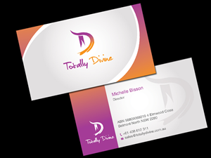 Business Card Design by whitepaper for Totally Divine | Design: #1970683