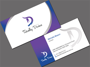 Business Card Design by whitepaper for Totally Divine | Design: #1971505