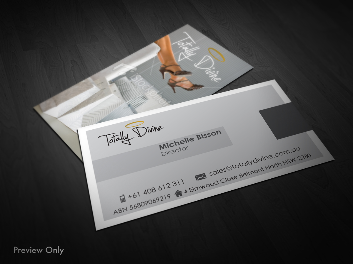 Business Card Design by Zdesigns  for Totally Divine | Design: #1974346