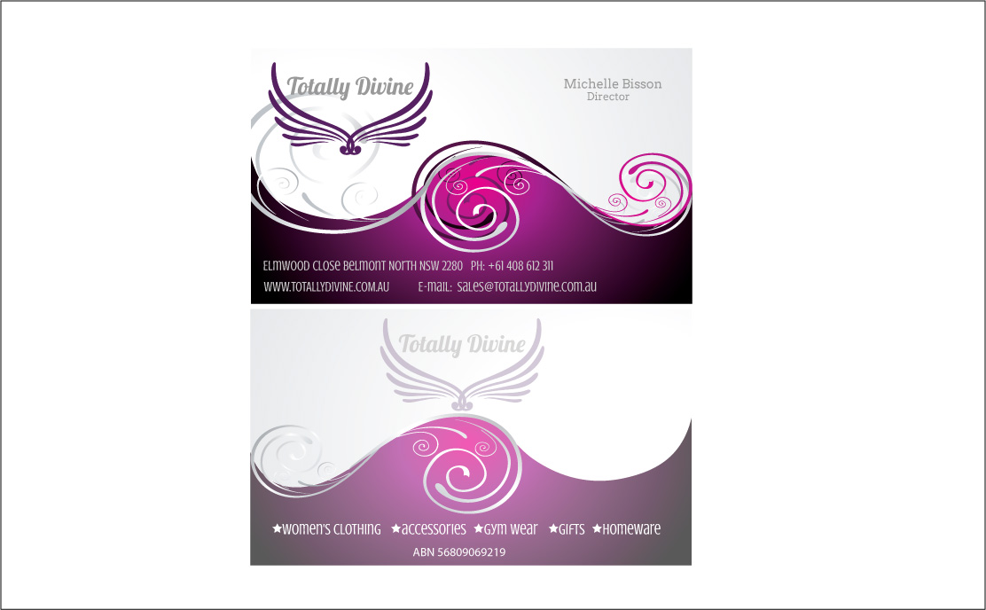 Visitenkarten-Design von macrodesignstudio für Totally Divine | Design #1970003