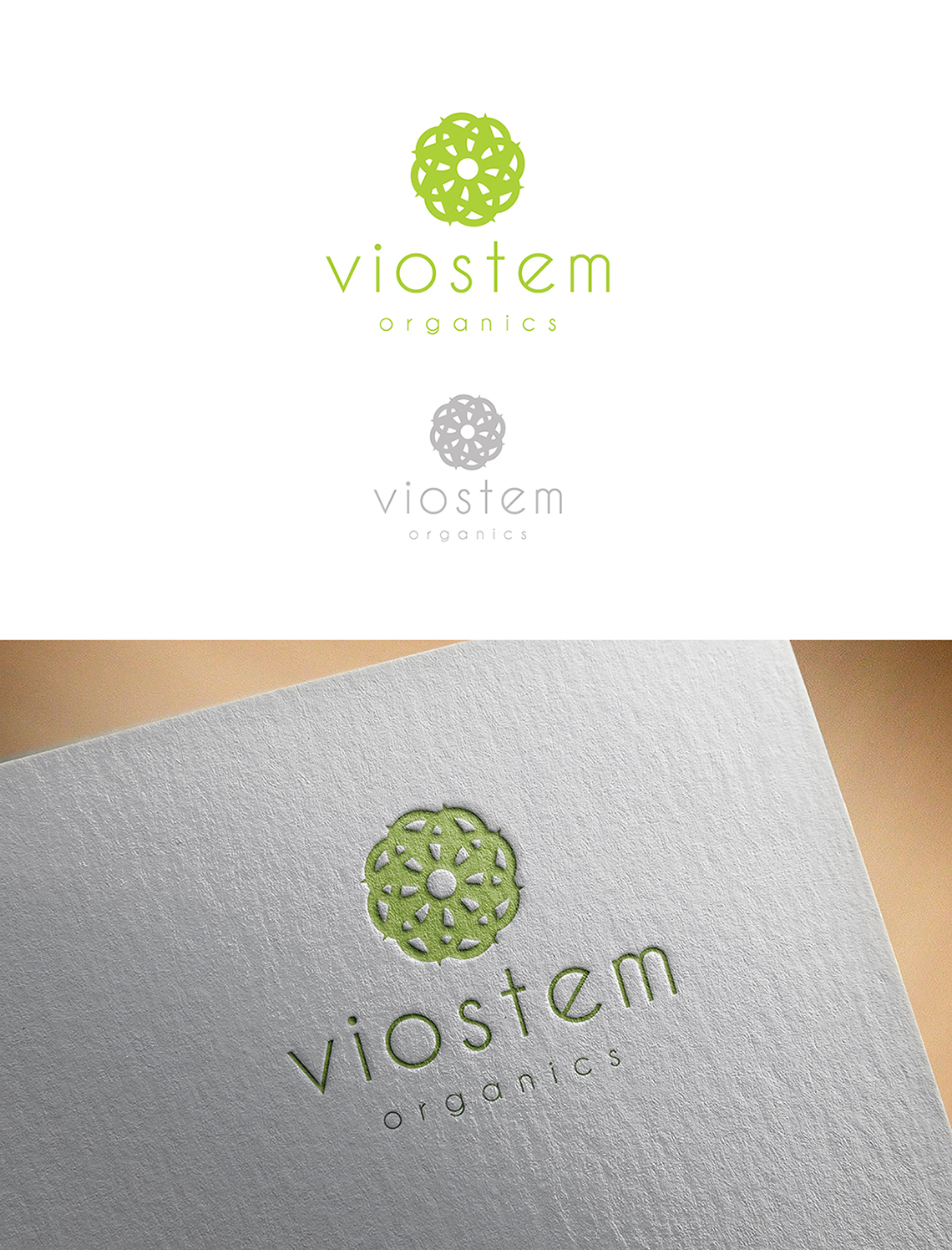 Logo Design by Ves-Boycheva for Viostem Organics | Design #8417044