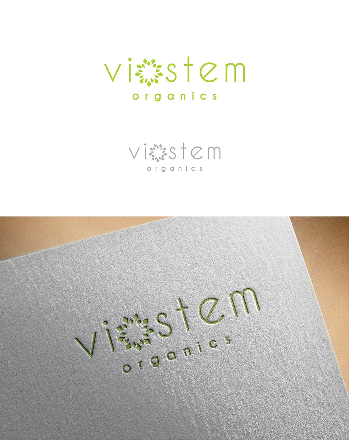 Logo Design by Ves-Boycheva for Viostem Organics | Design #8417045