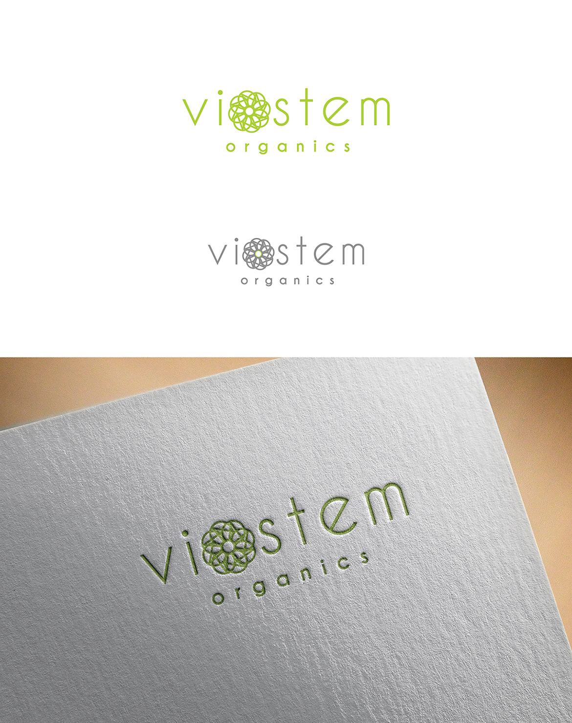 Logo Design by Ves-Boycheva for Viostem Organics | Design #8417046