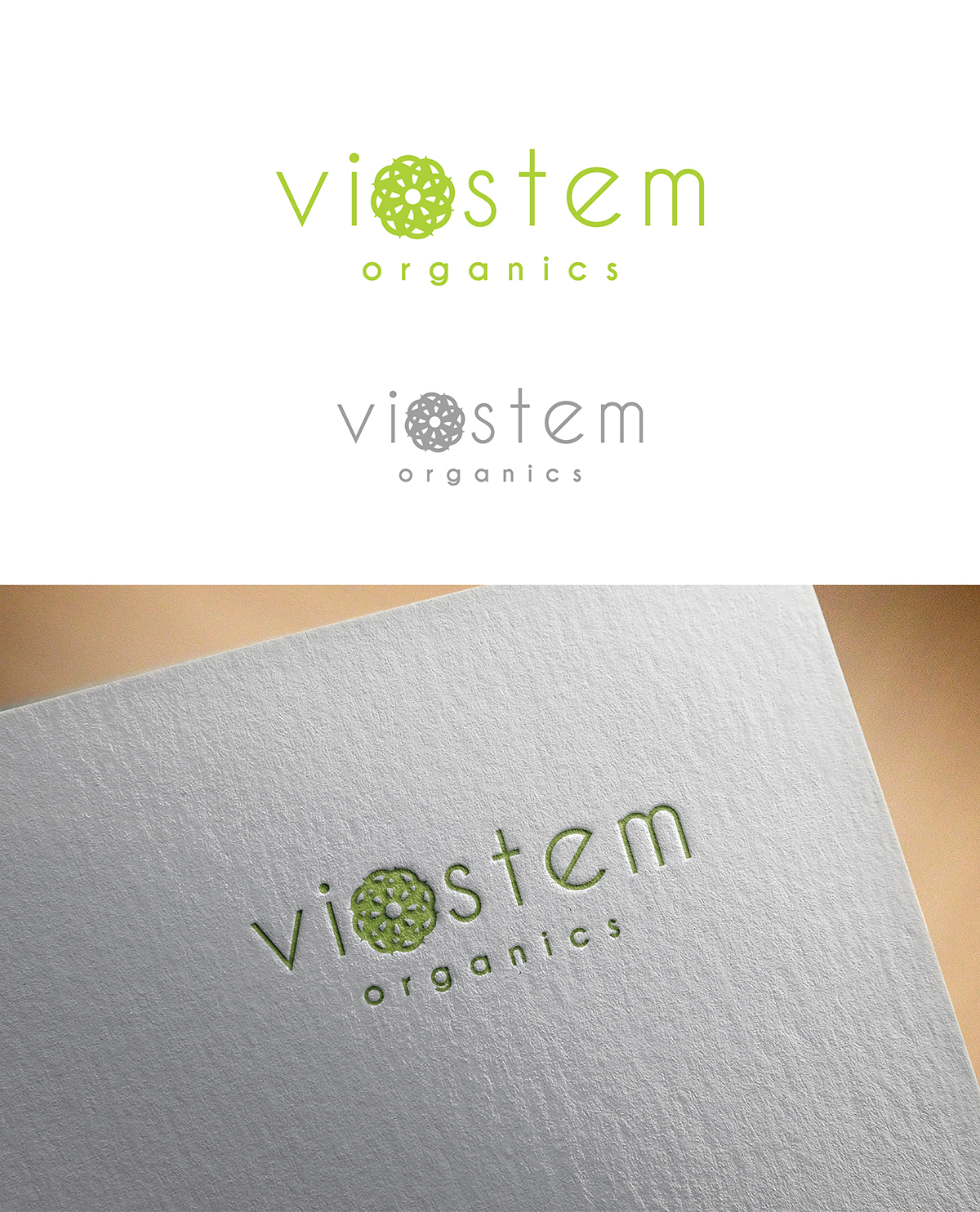 Logo Design by Ves-Boycheva for Viostem Organics | Design #8417047
