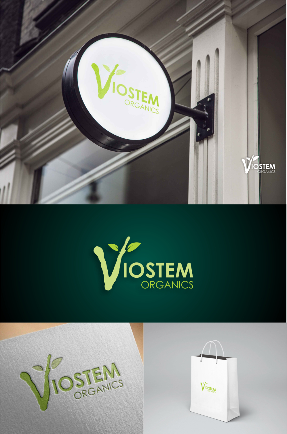 Logo Design by Ark4 for Viostem Organics | Design #8538158
