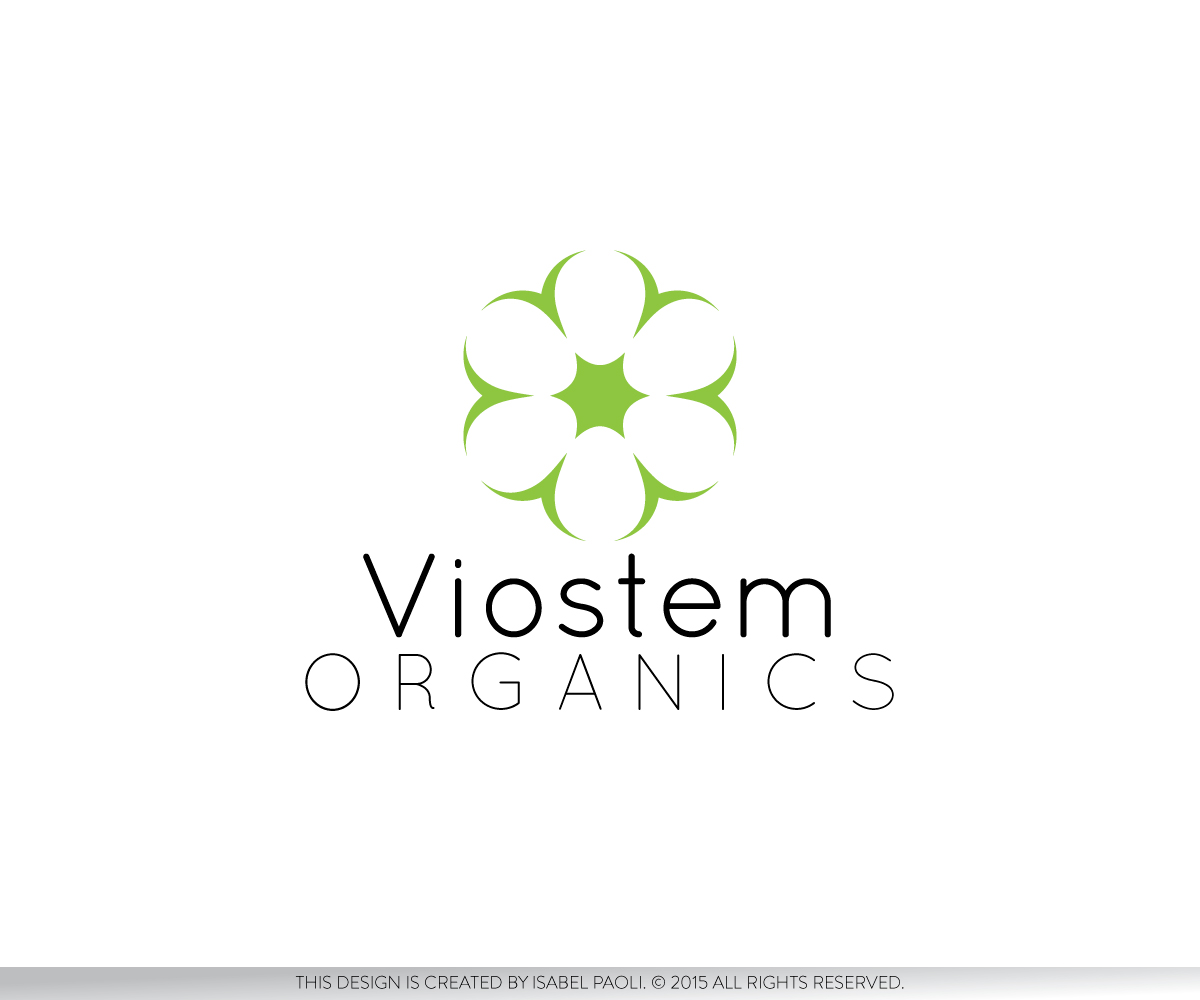 Logo-Design von isabel.paoli für Viostem Organics | Design #8164842