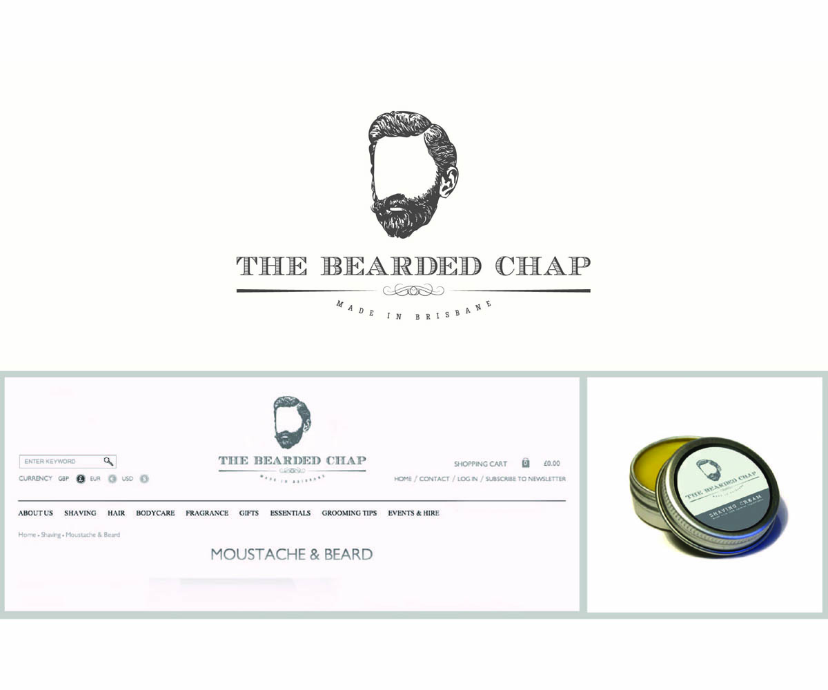 Logo Design by vanessasitsonthewall for The Bearded Chap | Design #2014472