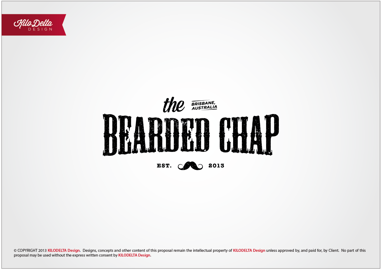 Diseño de Logo por kdmacalinao para The Bearded Chap | Diseño #1981984