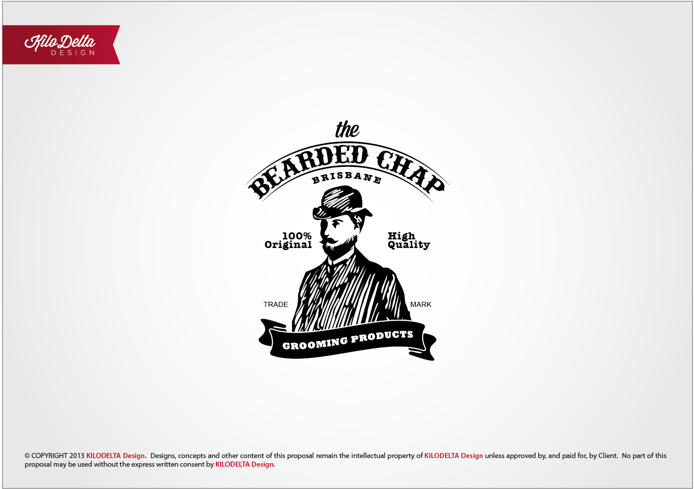 Logo Design by kdmacalinao for The Bearded Chap | Design #2000392