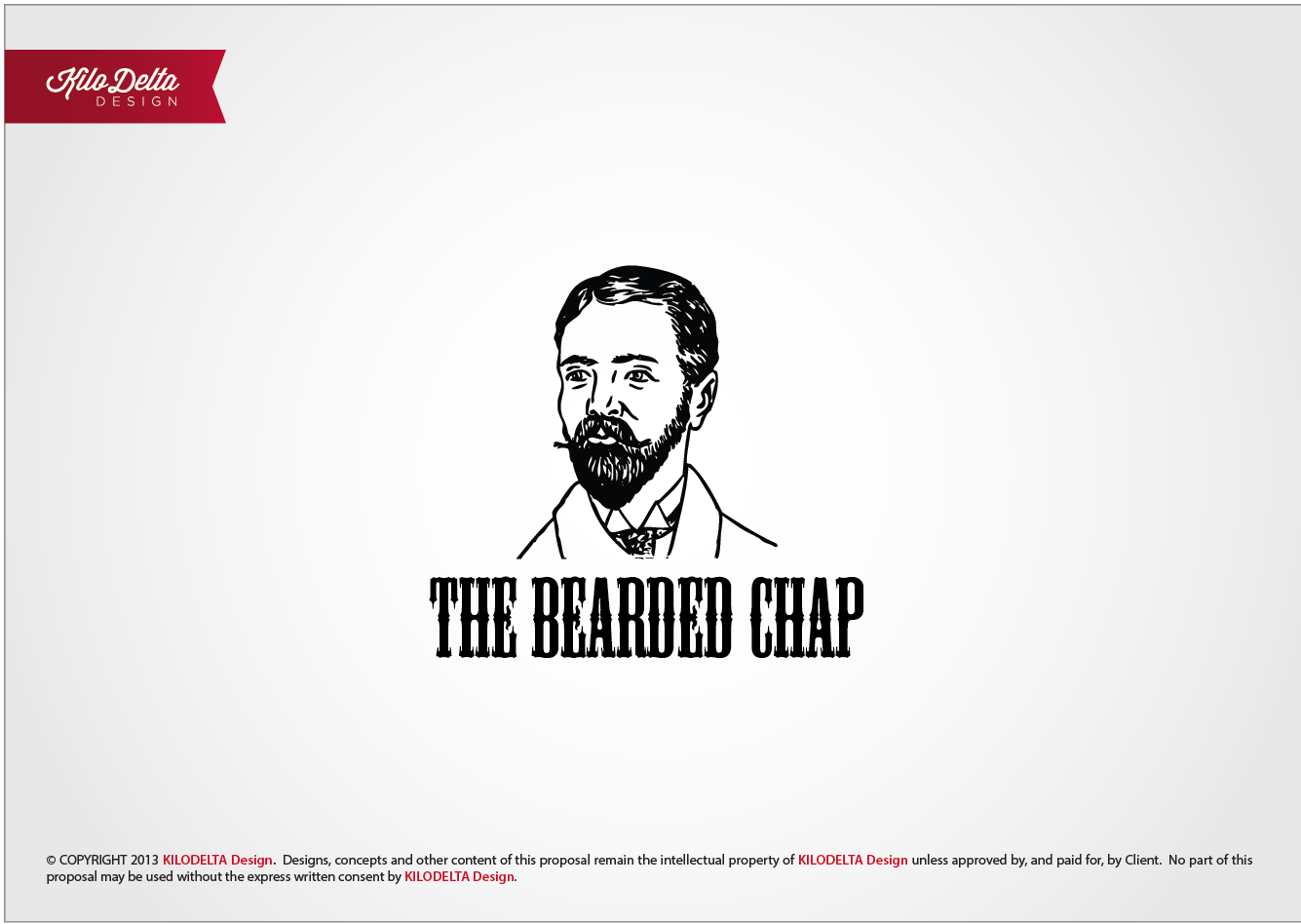 Logo-Design von kdmacalinao für The Bearded Chap | Design #2012274