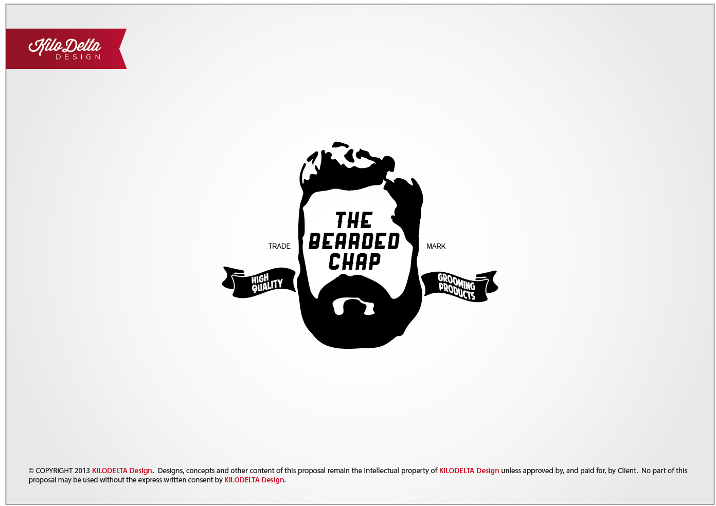 Diseño de Logo por kdmacalinao para The Bearded Chap | Diseño #2012275