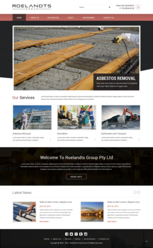 Web Design par pb pour ce projet | Design : #8164243
