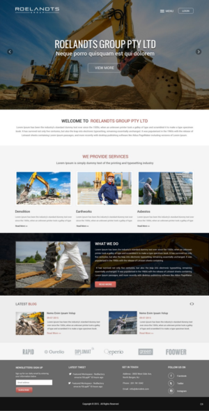 Web Design par pb pour ce projet | Design : #8164244