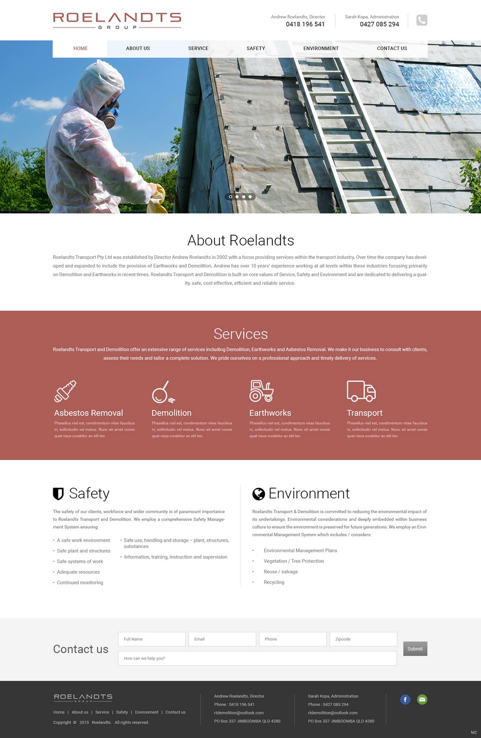 Web Design by pb for this project | Design #8164245