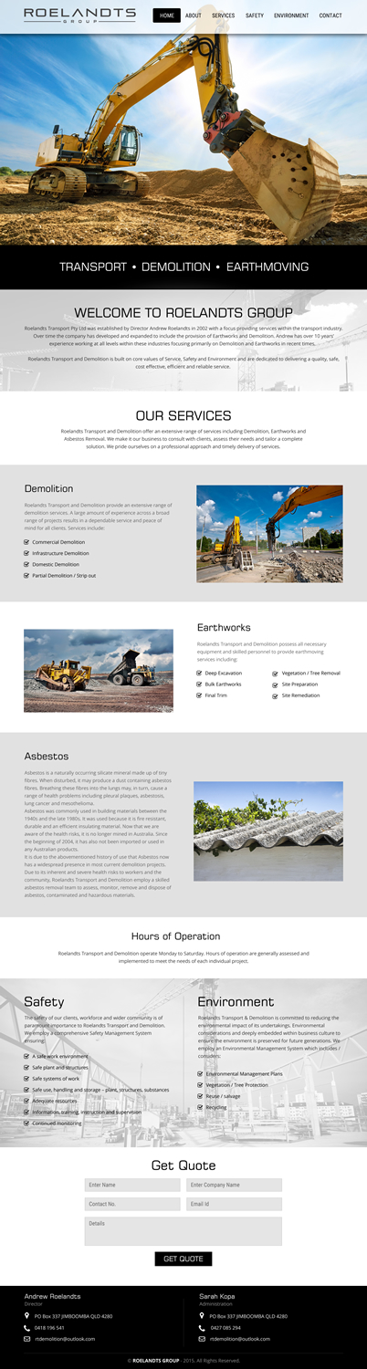 Web Design by rightway for this project | Design #8156132