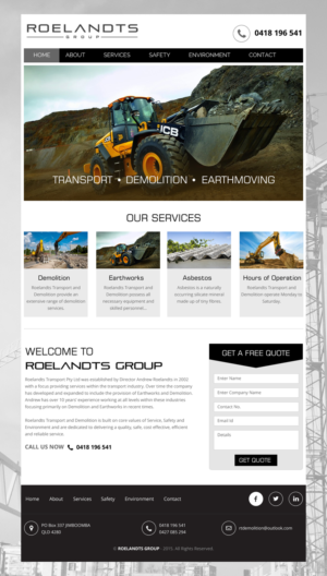Web Design par rightway pour ce projet | Design : #8156136