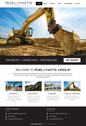 Web Design par rightway pour ce projet | Design : #8156138