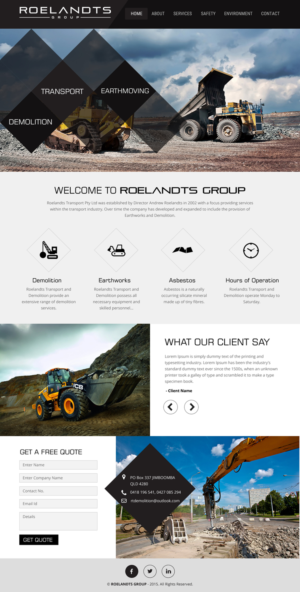 Web Design par rightway pour ce projet | Design : #8156151