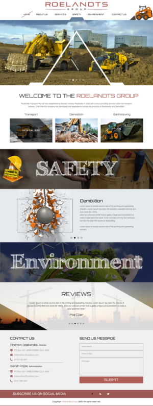Web Design par rightway pour ce projet | Design : #8156287