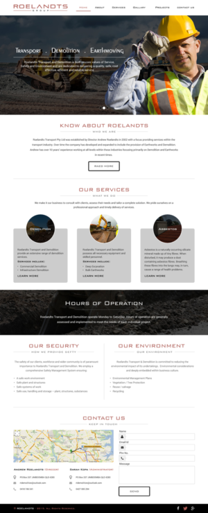 Web Design par rightway pour ce projet | Design : #8156289