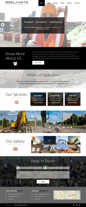 Web Design par rightway pour ce projet | Design : #8156301