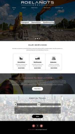 Web Design par rightway pour ce projet | Design : #8156312