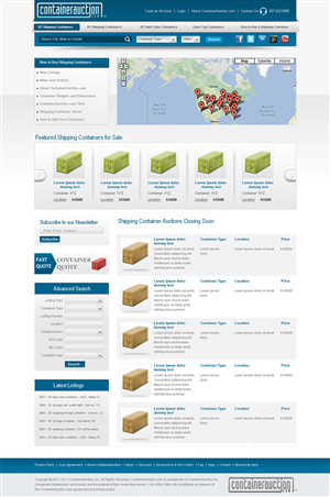 Container Web Design Project | Web Design par Sbss
