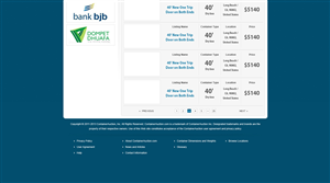 Web Design by Nandip for ContainerAuction.com | Design: #2222477