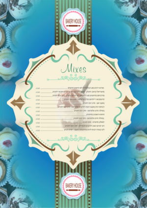 Menu Design by Expert Designer