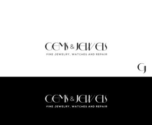 Elegant, Serious, Jewelry Store Logo Design for Gems & Jewels fine